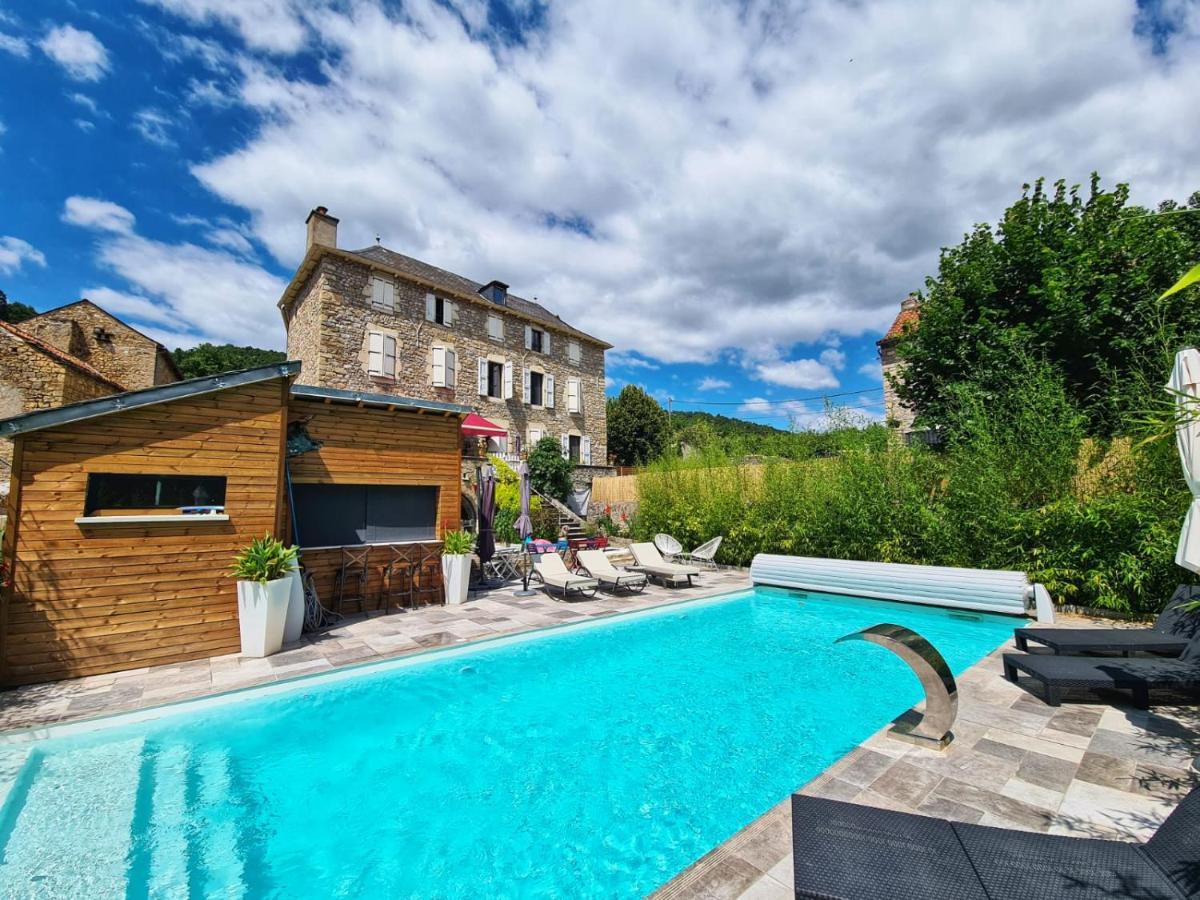 Le Mas Rolland, Piscine Chauffee & Spa - Millau - Gorges Du Tarn Compeyre ภายนอก รูปภาพ