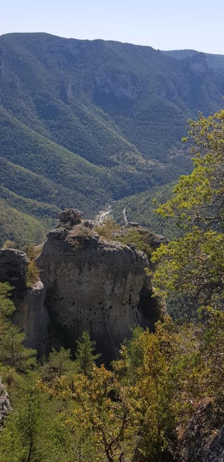 Le Mas Rolland, Piscine Chauffee & Spa - Millau - Gorges Du Tarn Compeyre ภายนอก รูปภาพ