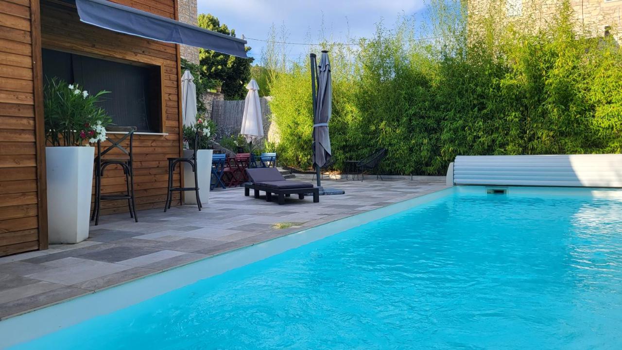 Le Mas Rolland, Piscine Chauffee & Spa - Millau - Gorges Du Tarn Compeyre ภายนอก รูปภาพ